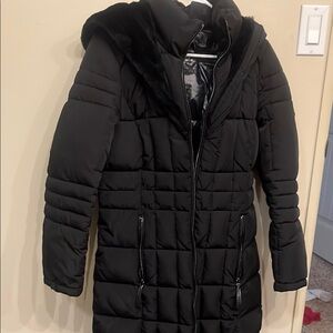Women's Black Quilted Jacket